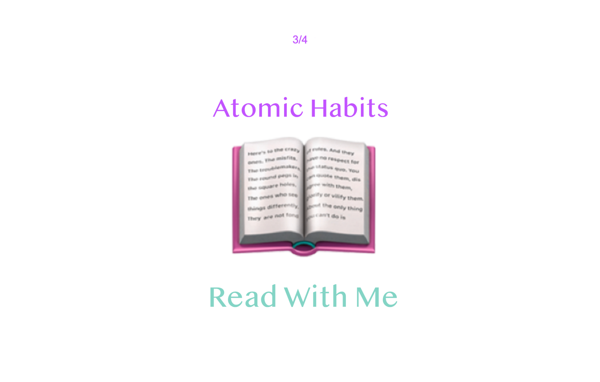 Atomic Habits for mac download